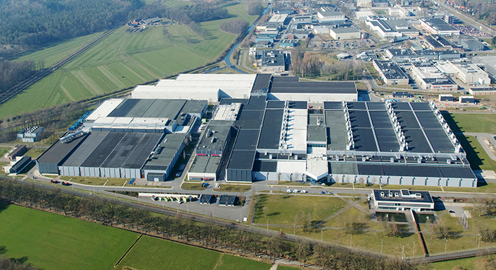 Aerial view of Netherlands site