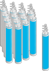 group of centrifuges graphic