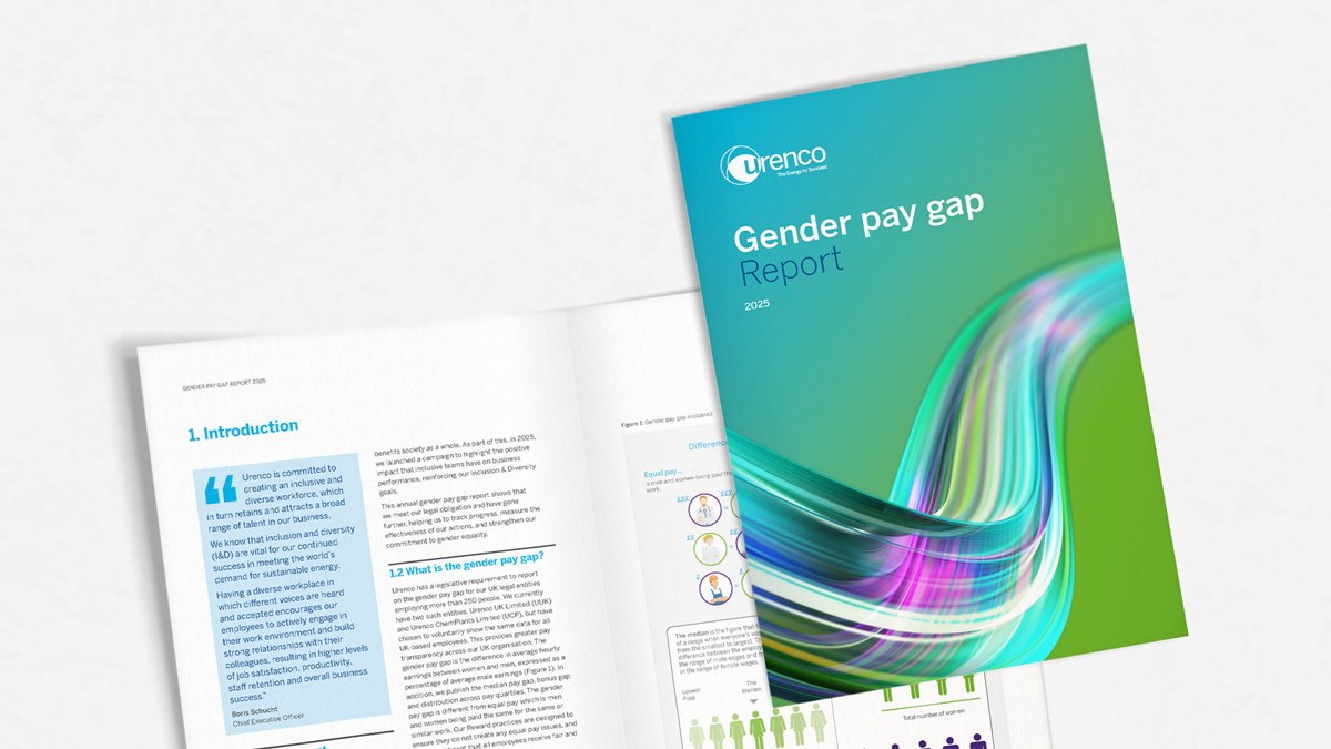 Gender pay gap brochure cover